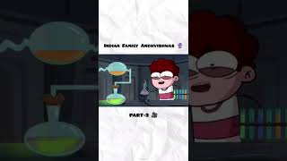 Indian Family Andhvishwas   - Part 3 - #reels #cartoon #funny #animation