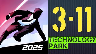 Node 3-11 | Vector 2025 | TechnologyPark |Walkthrough #VectorGame #Vector #Nekki #Parkour #MPFGaming Net Worth
