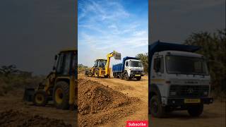 JCB Machine Working | Soil Loading in Truck Full Video|