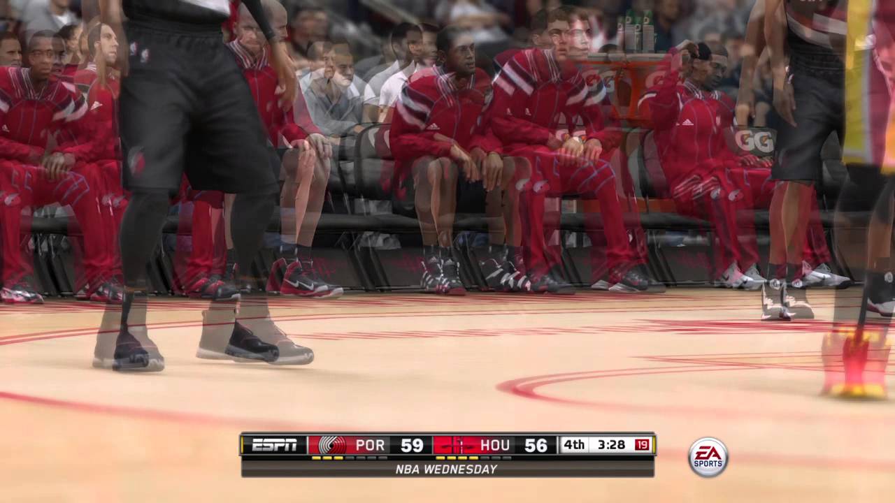 NBA LIVE 15 online ranked, Portland vs. Houston very epic finish!!!!