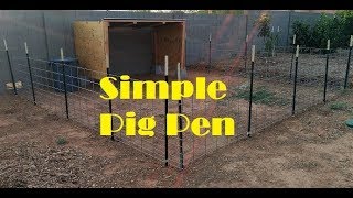 Simple Pig Pen