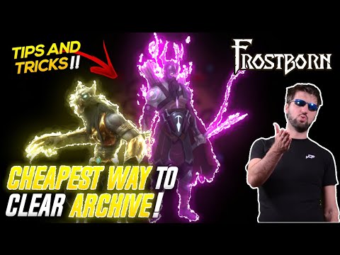 BEST Way to do the Archives! LOTS of Pro Loot! Frostborn - JCF