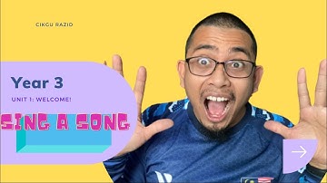English CEFR Year 3: Get Smart Plus 3 book: Unit 1:Welcome: Sing a song:page5