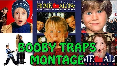 Home Alone Franchise Booby Traps Montage (Music Video) Original