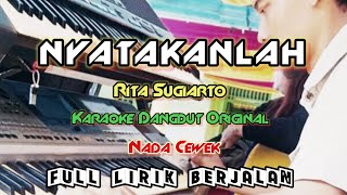 NYATAKANLAH KARAOKE DANGDUT ORIGINAL