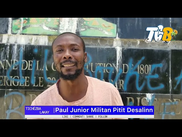 Paul Junior kise militan Pati Politik Pitit Desalinn lan (PPPD) voye jete byen lwen deklarasyon PM