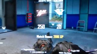 Quad feed with combat knife