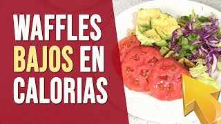 Receta de Waffless Saludables Bajos en Calorías.