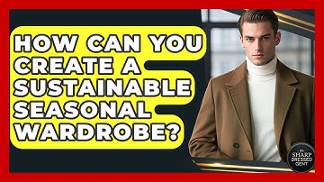 How Can You Create a Sustainable Seasonal Wardrobe? | The Sharp Dressed Gent