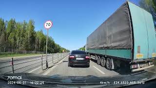 Driving in Central Russia: Вязьма - Уваровка - Можайск 01/05/2024 (timelapse 4x)