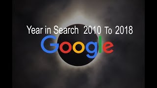 Google Year In Search 2010 To 2018