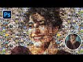 Create mosaic photo effect in photoshop