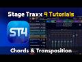 Chords &amp; Transposition in Stage Traxx 4 | Tutorial #6