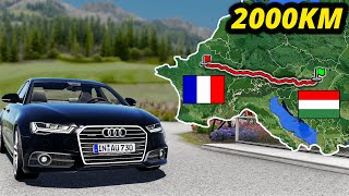 Ets2 Longest Road Trip Budapest To Paris Hungary To France Euro Truck Simulator 2