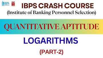 IBPS Crash Course - Quantitative Aptitude - Logarithms - 2 | T-SAT