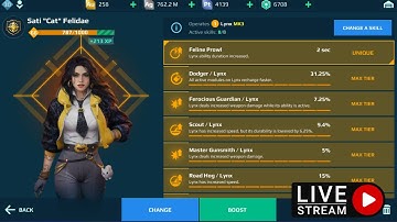 War Robots Live Stream Lynx What Are The Best Pilot Skills? #warrobots #WRwinSati