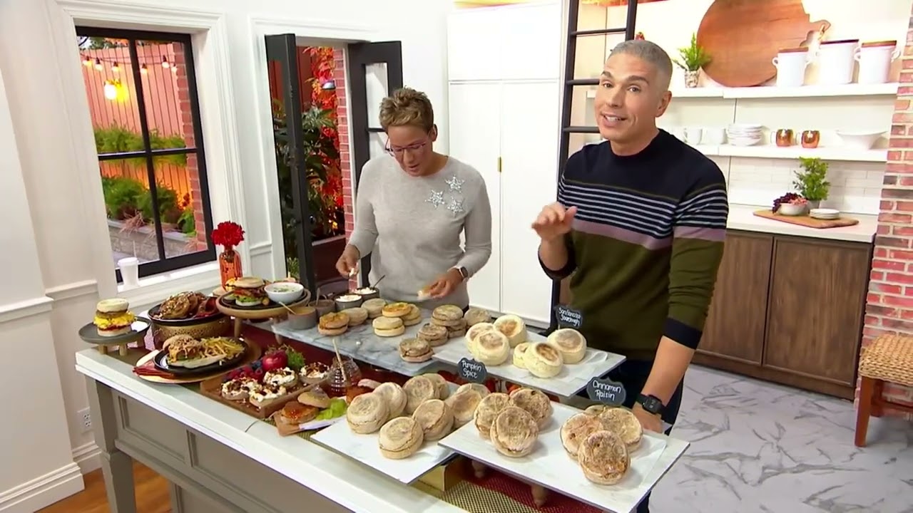 Wolferman's 24 Piece Fall English Muffin Assortment on QVC