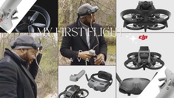 Dji Avata Googles Integra and motion 2  First Flight. Immersive Flight Experience.