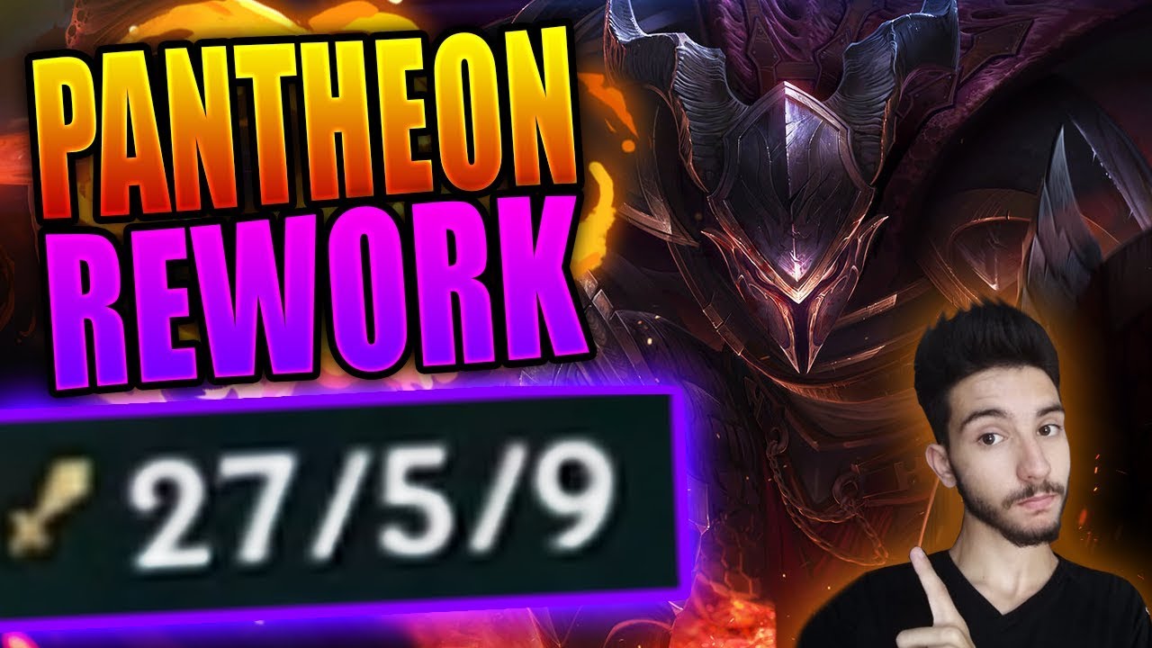 PANTHEON REWORK! 😱 OVAJ DAMAGE NIJE REALAN! - League of Legends - YouTube