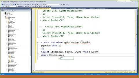 Part 24 SQL Server in Amharic Crash Course Create Stored Procedure