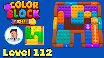 Color block puzzle 3d jam level 112 walkthrough 