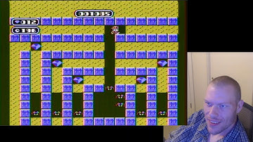 Boulder Dash (NES) Playthrough [Part 9/16] Worlds 15-16