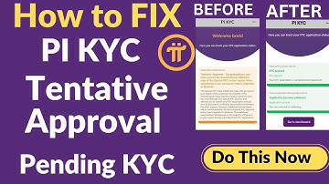 How to fix PI KYC Tentative Approval - The only solution