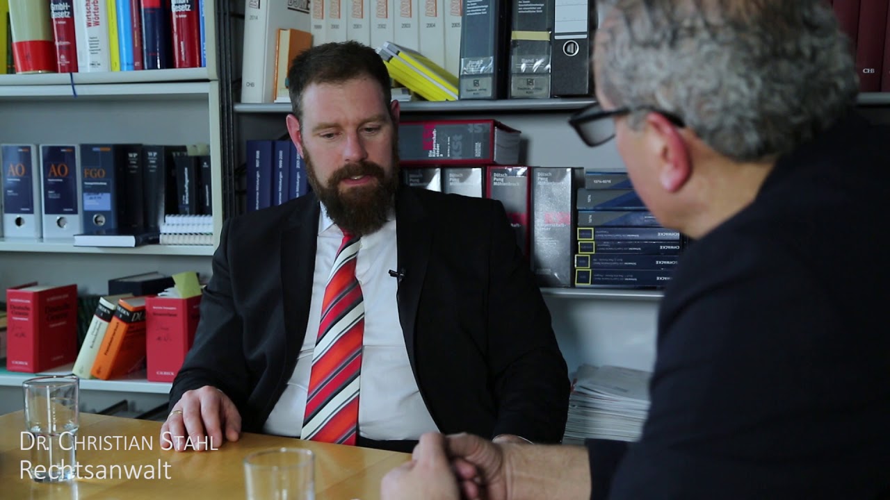 Rechtsanwalt Dr. Christian Stahl Im Gespräch mit Imad Karim Facebook