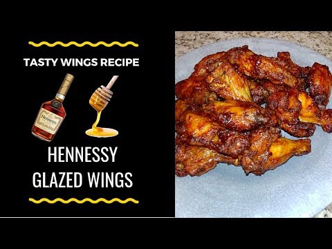 Hennessy Glazed Chicken Wings In The Oven | Easy Chicken Wing Recipes