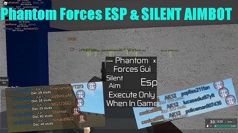 *BEST* Phantom Forces GUI! - ESP & SILENT AIM! - Pastebin