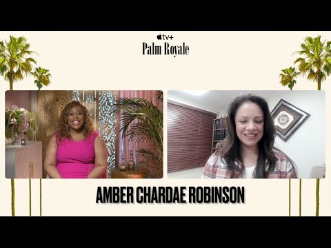 Amber Chardae Robinson Talks About Playing A Voice For Women In Palm Royale