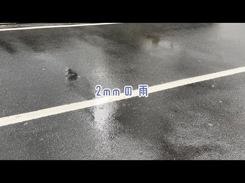 【雨】2mmの雨