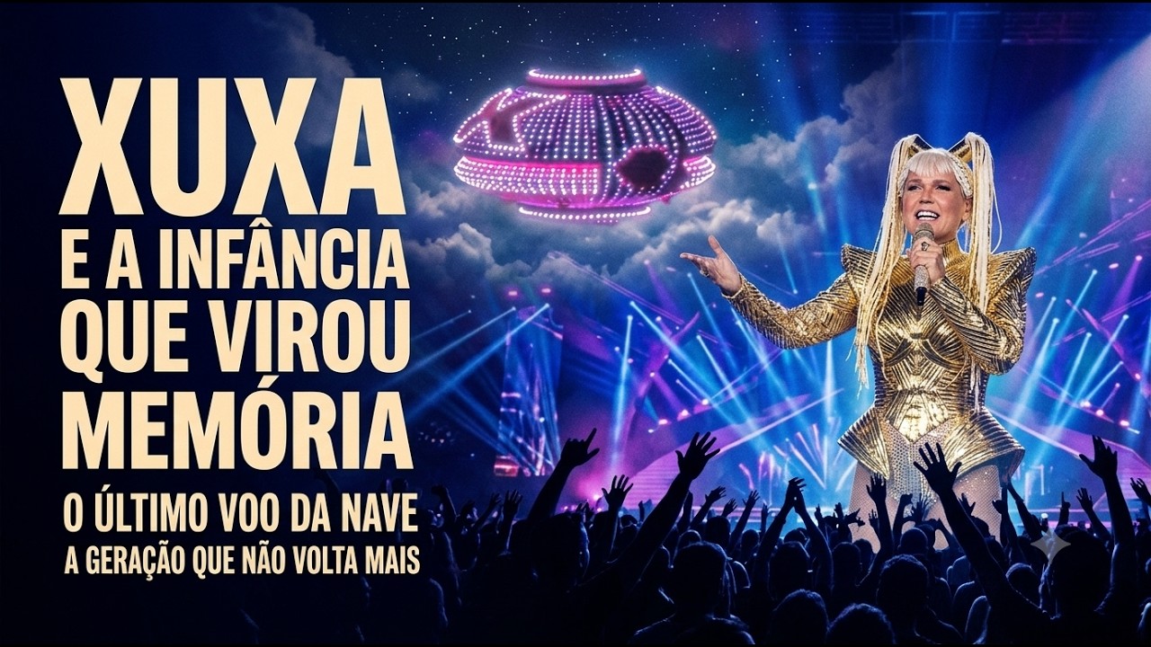 Xuxa e o último voo da nave: quando a infância virou despedida