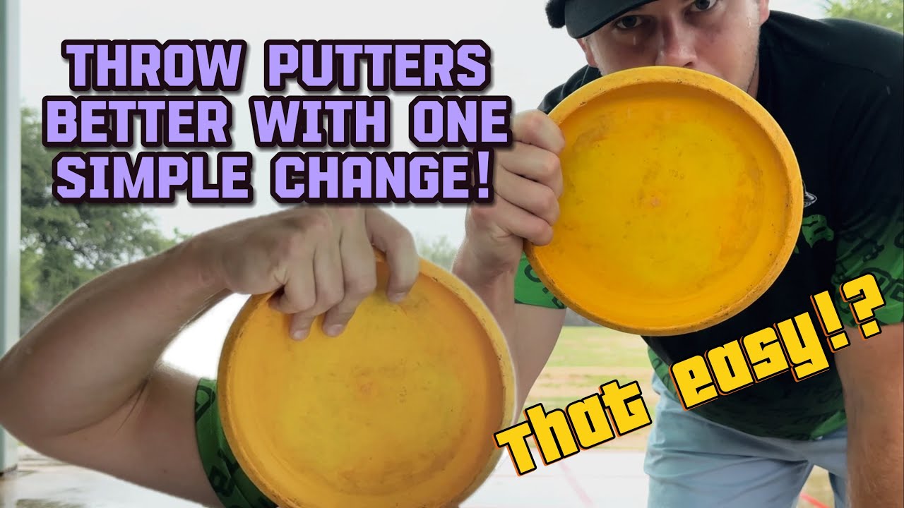 Putter Throw How to throw putters better | Fan Grip vs Power Grip - YouTube