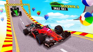 Car Stunts Mega Ramp Car Racing Stunts Games 2020 - Extreme Formula Car Driver - Android GamePlay screenshot 1