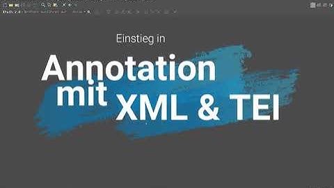 TEI-Annotation in Oxygen XML: Von den Basics zur Automatisierung mit regulären Ausdrücken