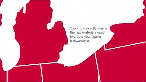 Know exactly where your rigging hardware originates