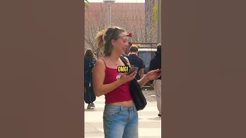 She was shocked at his pickup line 🤯❤️ #twins #rizz #pranks #confused #valentinesday #arizonastate