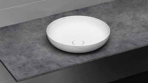 MIENA bowl installation | KALDEWEI