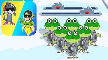 Brainbot Merge Battle - Gameplay Part 1 Levels 1-5 (iOS, Android)