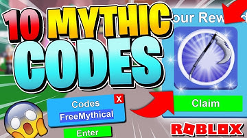 10 LIMITED MYTHICAL ROBLOX MINING SIMULATOR CODES !