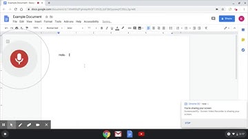Google Docs Text to Speech