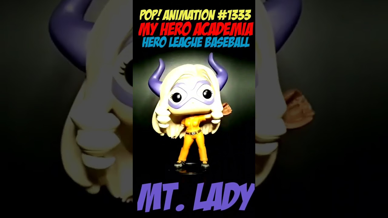 Mt. Lady from My Hero Academia (Hero League Baseball) │ POP! Animation 1333 │ Funko