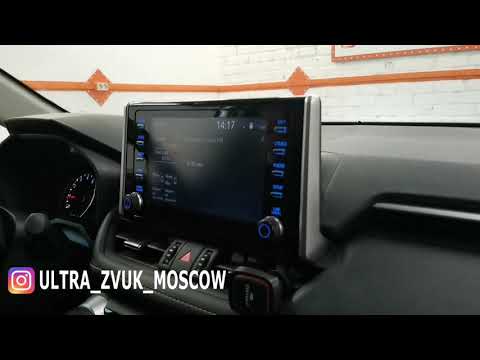 Toyota RAV4 XA50 - передняя камера на штатную магнитолу