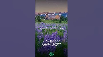 سوره النصر با بهترین صدایی دلنشین یک بار گوش کنید پیشمان نمیشوید