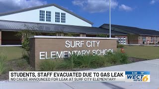Surf City Elementary students evacuated due to gas leak