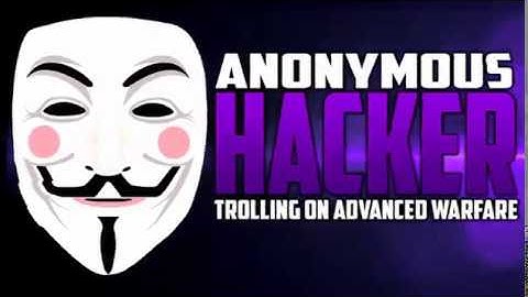 Anonymous Hacker Trolling