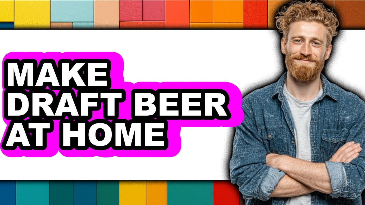 How to Make Draft Beer at Home - Easy Guide - YouTube