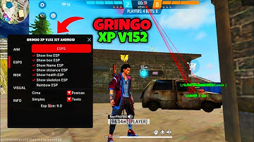GRINGO XP V152 | Free Fire Mod Menu | Mod Menu Free Fire | Free Fire Hack Mod Menu | Gringo xp