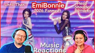 EmiBonnie  Until Then & Head Shoulder Buttocks (Live Fanmeet Cover Performance) Couples Reaction!